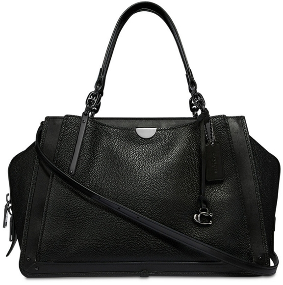 Coach Handbags - Coach Dreamer 36 Satchel in Polished Pebble Leathe